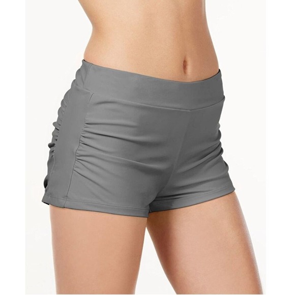 Go by Gossip pink gray blouson tankini set size L - Picture 5 of 5